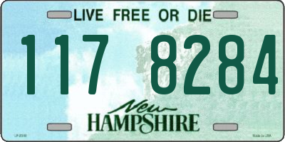 NH license plate 1178284