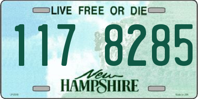NH license plate 1178285