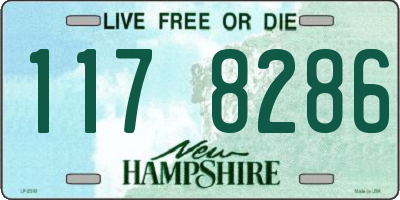 NH license plate 1178286