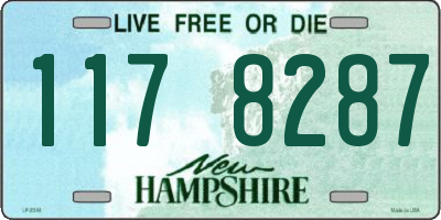 NH license plate 1178287