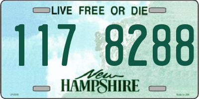 NH license plate 1178288