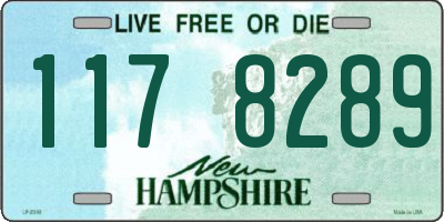 NH license plate 1178289