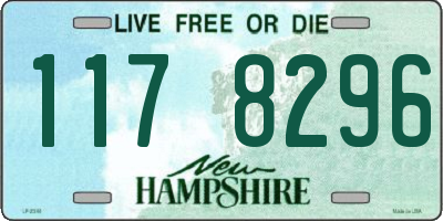 NH license plate 1178296