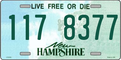 NH license plate 1178377