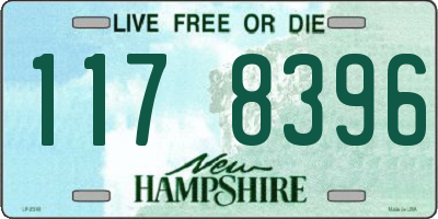 NH license plate 1178396