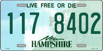 NH license plate 1178402