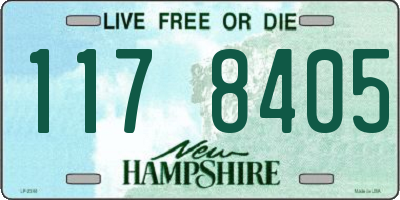 NH license plate 1178405