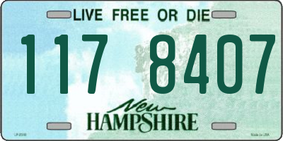 NH license plate 1178407