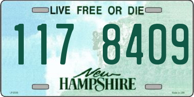 NH license plate 1178409