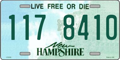 NH license plate 1178410