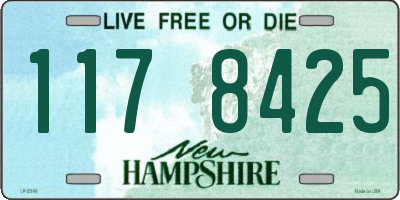 NH license plate 1178425