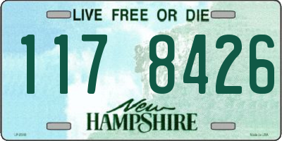 NH license plate 1178426