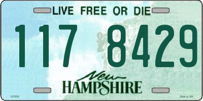 NH license plate 1178429