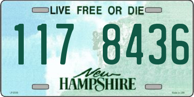 NH license plate 1178436