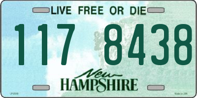NH license plate 1178438