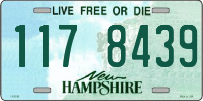 NH license plate 1178439