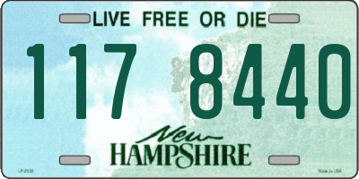 NH license plate 1178440