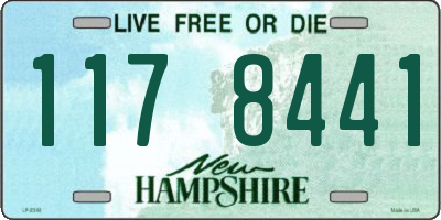 NH license plate 1178441