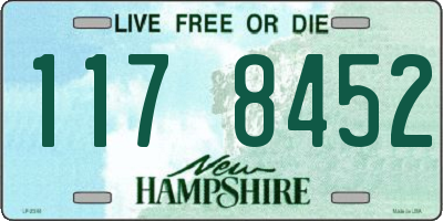 NH license plate 1178452