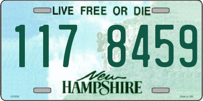 NH license plate 1178459