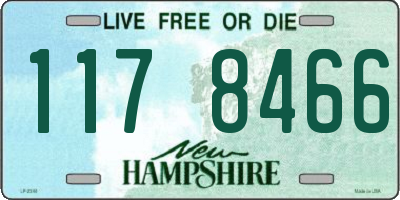 NH license plate 1178466