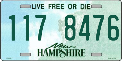 NH license plate 1178476