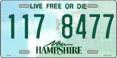 NH license plate 1178477