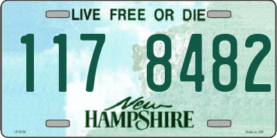 NH license plate 1178482