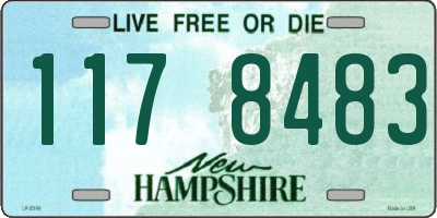 NH license plate 1178483