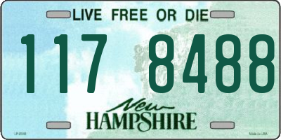 NH license plate 1178488