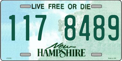 NH license plate 1178489