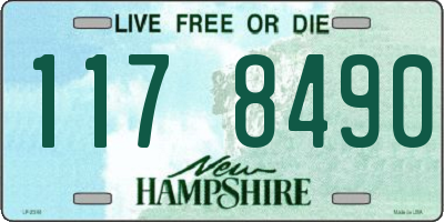 NH license plate 1178490