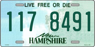 NH license plate 1178491