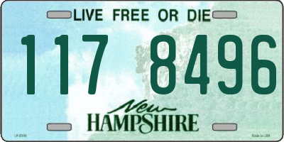 NH license plate 1178496