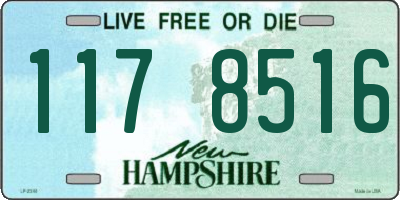 NH license plate 1178516