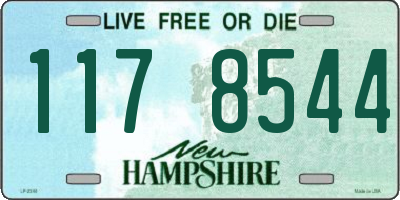 NH license plate 1178544