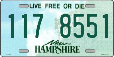 NH license plate 1178551