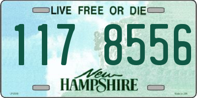 NH license plate 1178556