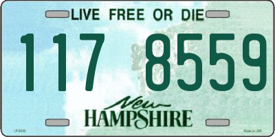 NH license plate 1178559