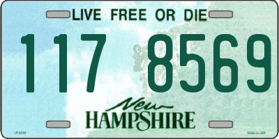 NH license plate 1178569