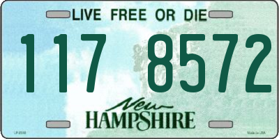 NH license plate 1178572