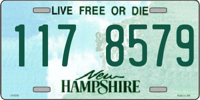 NH license plate 1178579