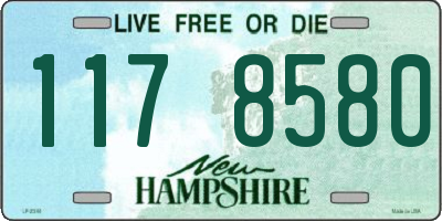 NH license plate 1178580