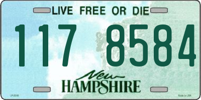 NH license plate 1178584