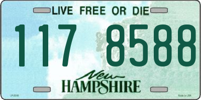 NH license plate 1178588