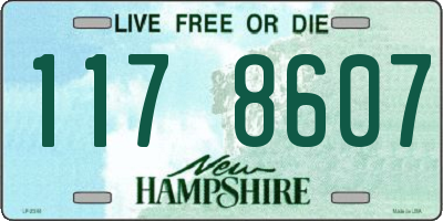 NH license plate 1178607