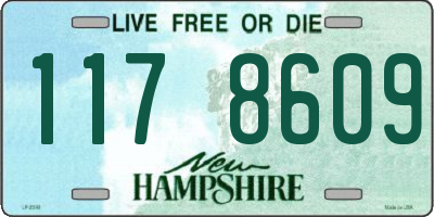 NH license plate 1178609
