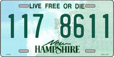 NH license plate 1178611
