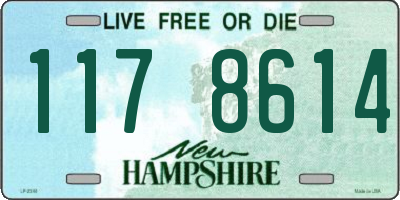 NH license plate 1178614