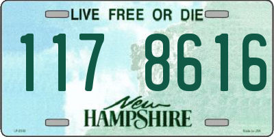 NH license plate 1178616